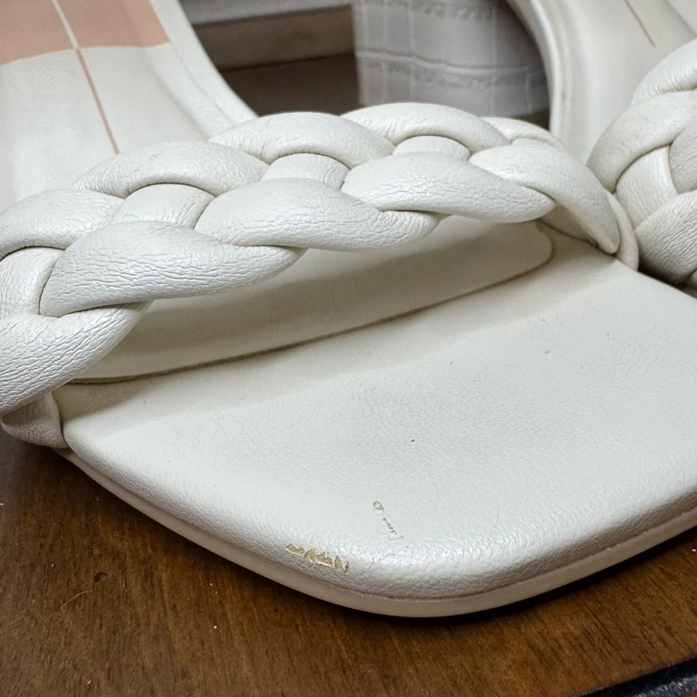 Dolce Vita Braided Ivory Sandals /Size 6